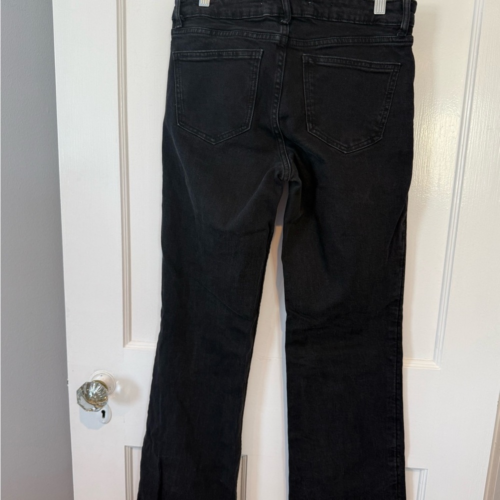 MANGO MNG BLACK FIONA MID RISE JEANS- Black- SIZE 6- NEW - Picture 5 of 5